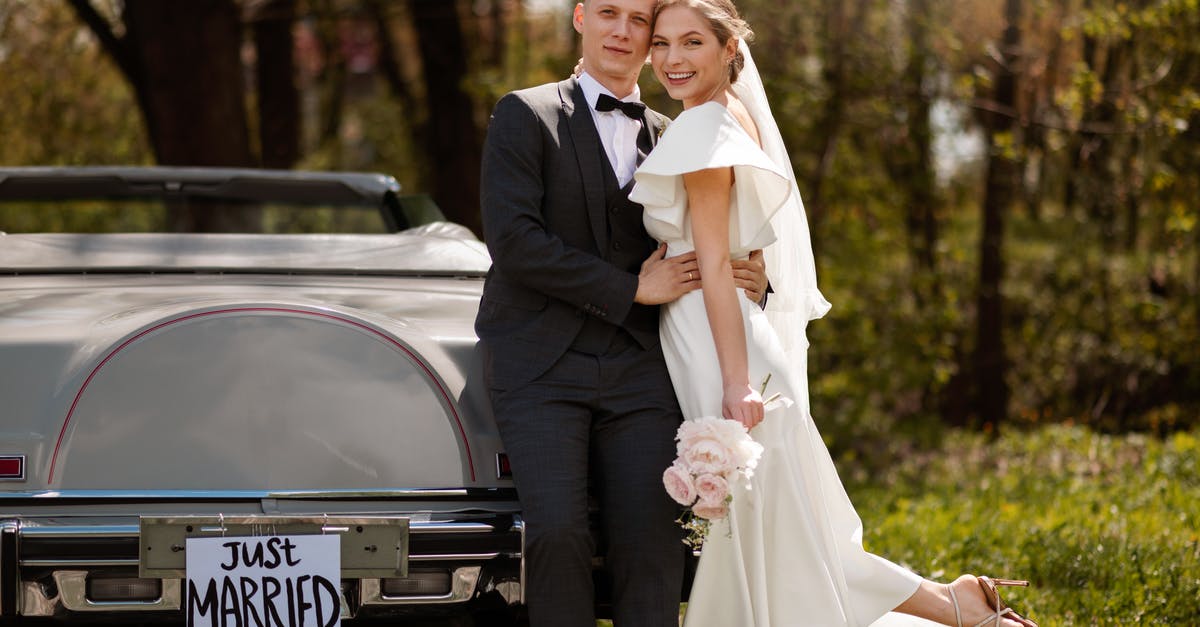Is eggnog just a milkshake? - Just married couple with their car