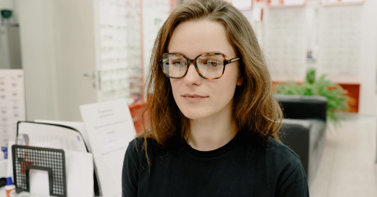 Is it correct and safe to assume that "use by" dates are less precise the longer in future they are? [duplicate] - Serious woman wearing new eyeglasses