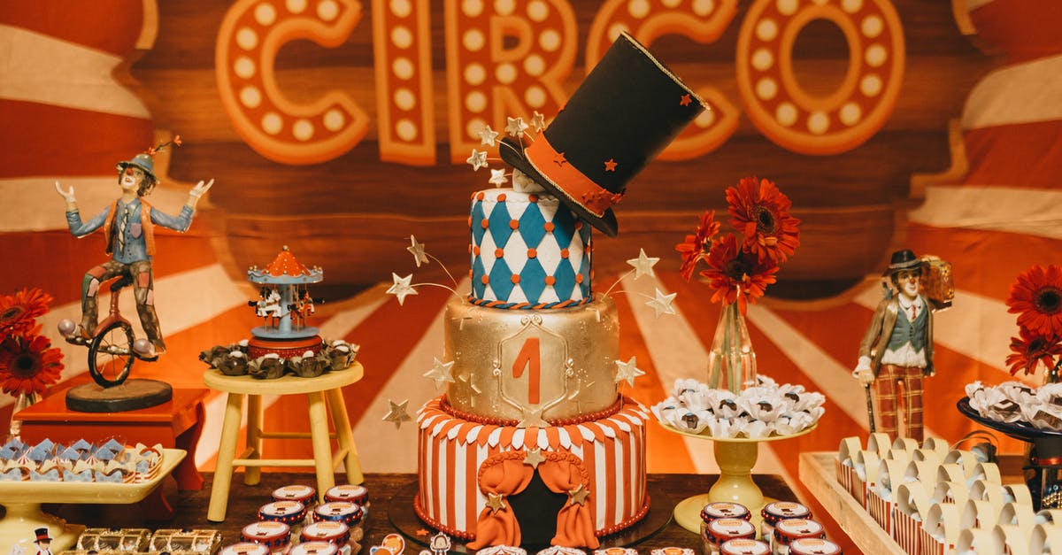Is it okay to bake caramel pudding rather than steaming it? - Festive cake and desserts against colorful decorations
