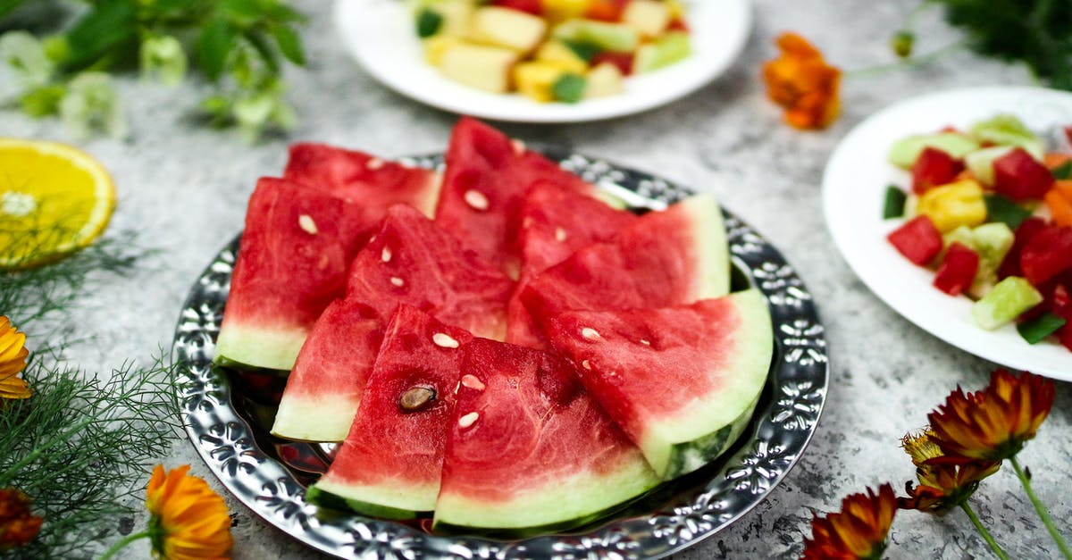 Is it okay to eat silver - Sliced Watermelon on White Ceramic Plate Is it okay to eat silver - Sliced Watermelon on White Ceramic Plate