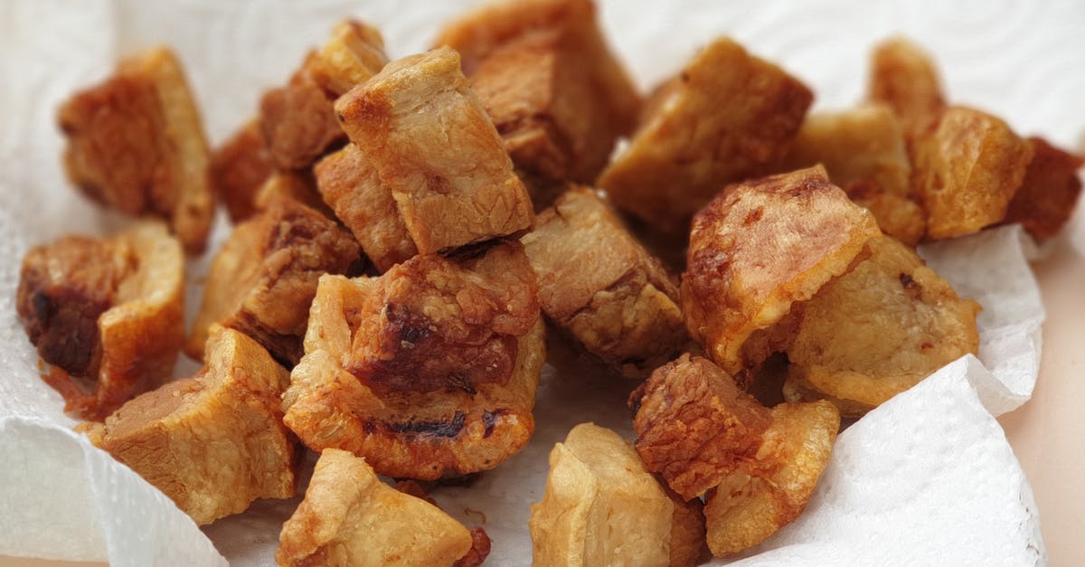 Is it possible to keep battered deep-fried (pork) crunchy? - Deep Fried Pork on a Tissue Paper Is it possible to keep battered deep-fried (pork) crunchy? - Deep Fried Pork on a Tissue Paper