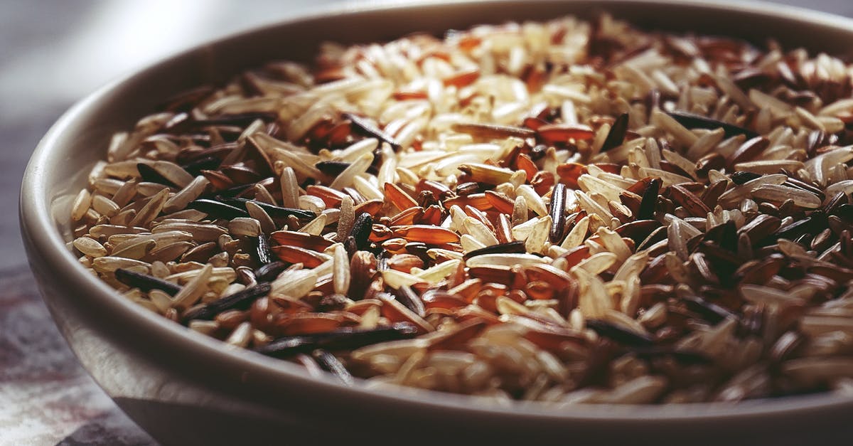 Is it possible to (safely) make dry instant rice? - Rice in White Ceramic Bowl Is it possible to (safely) make dry instant rice? - Rice in White Ceramic Bowl