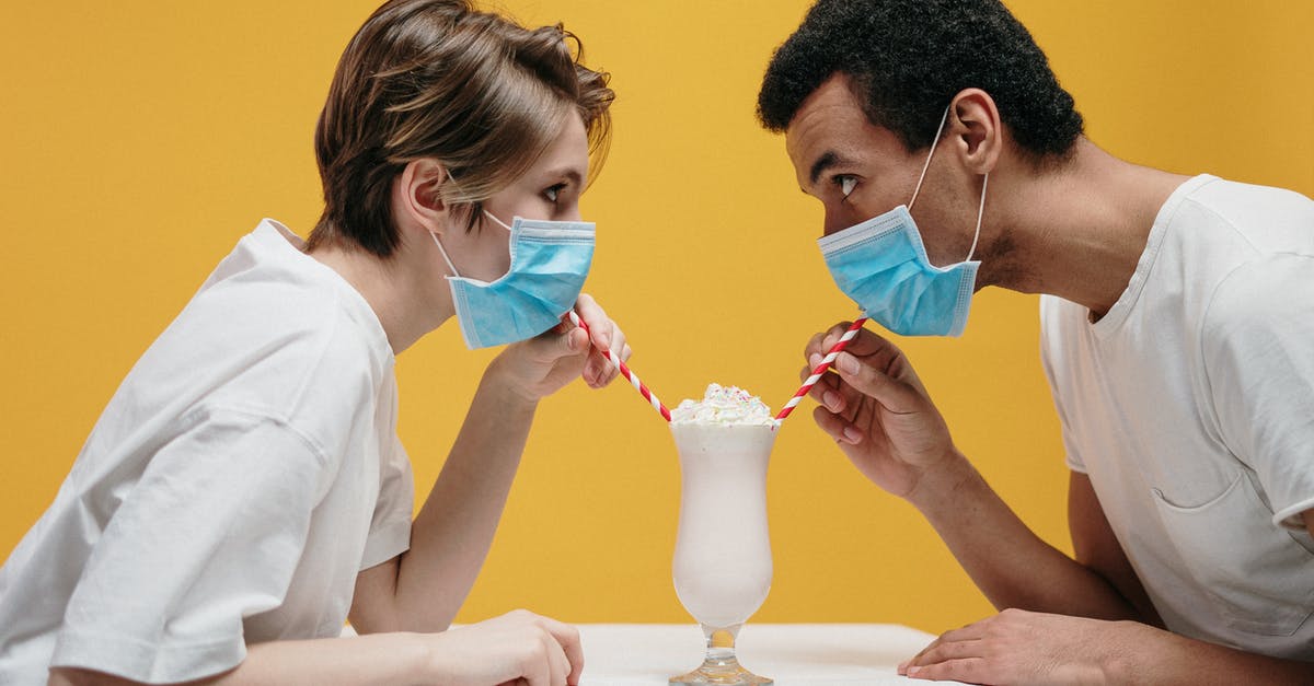Is it safe to drink the whey? - Couple Drinking Milkshake Is it safe to drink the whey? - Couple Drinking Milkshake