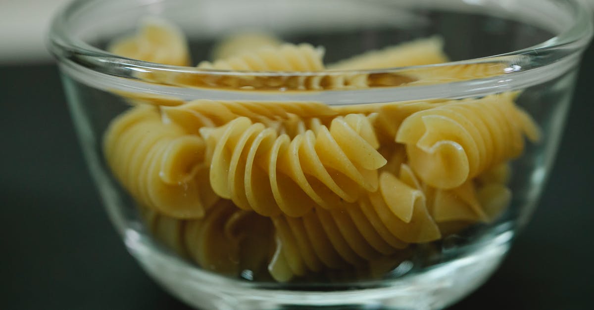 Is it safe to keep dried out egg noodles? - Twirl macaroni in glass bowl Is it safe to keep dried out egg noodles? - Twirl macaroni in glass bowl