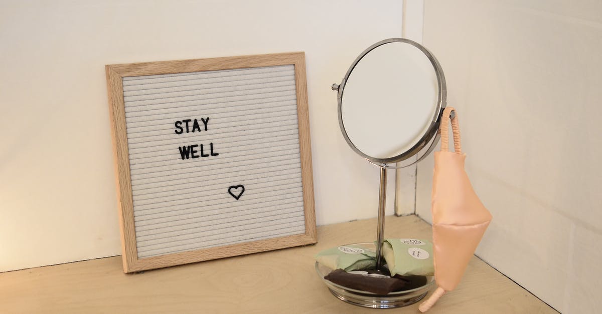 Is it safe to reuse steamer water? - Reusable face mask hanging on table mirror Is it safe to reuse steamer water? - Reusable face mask hanging on table mirror