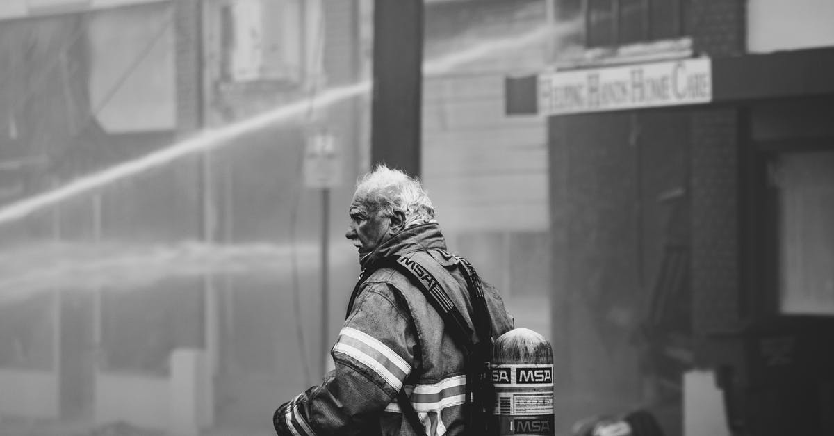 Is it too dangerous to smoke a stuffed turkey? - Grayscale Photo of Firefighter Is it too dangerous to smoke a stuffed turkey? - Grayscale Photo of Firefighter