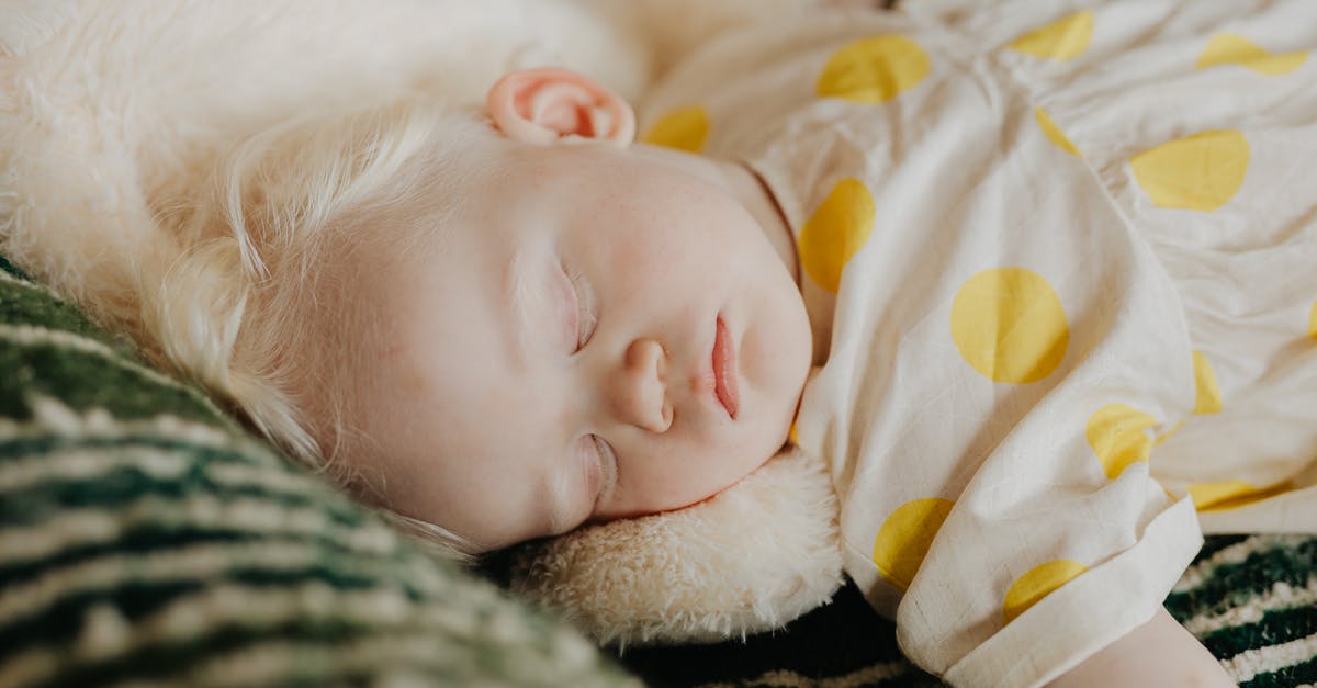 Is Nattou safe to eat when it has white dots on it? - Baby in White and Yellow Polka Dot Dress Sleeping