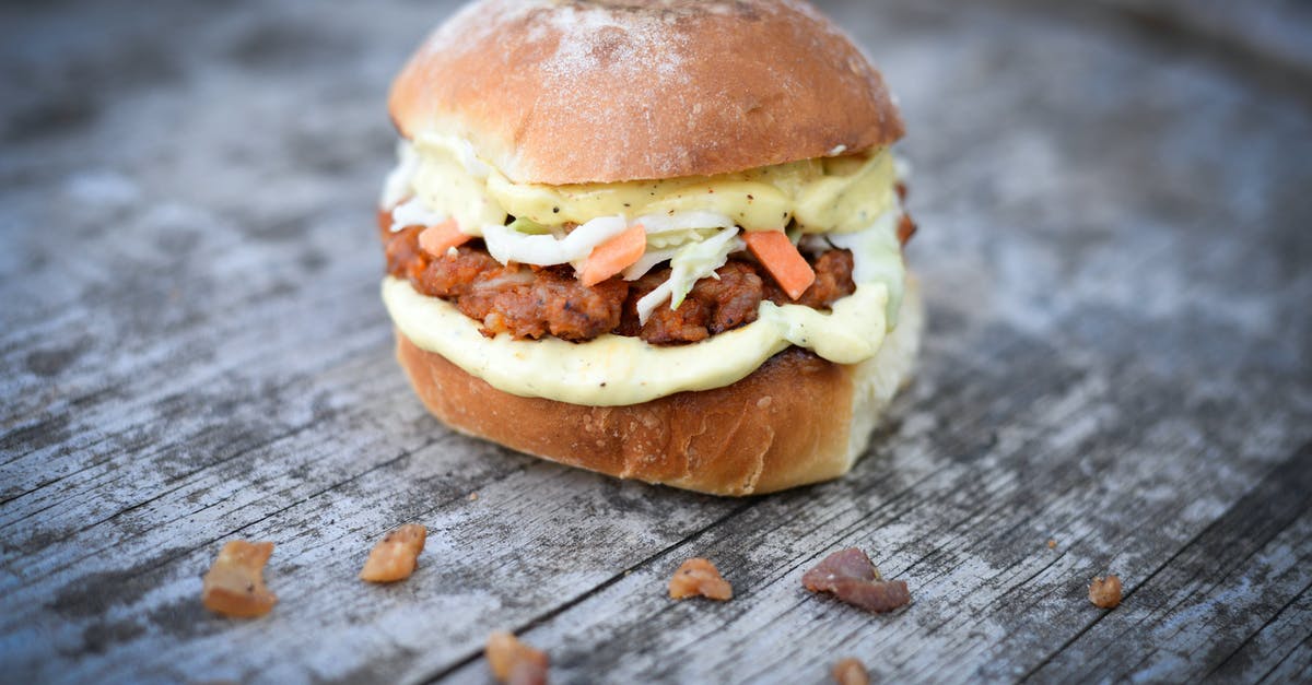 Is old barbeque sauce safe to eat? - Tasty burger with beef and vegetables topped with sauce Is old barbeque sauce safe to eat? - Tasty burger with beef and vegetables topped with sauce
