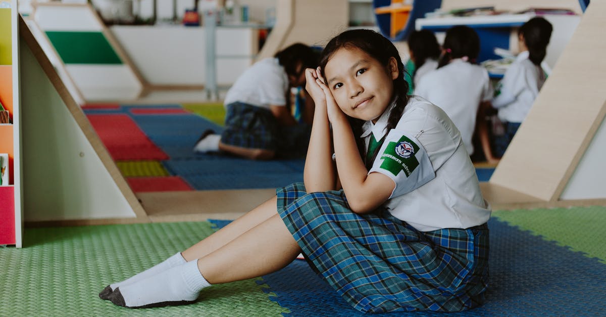 Is pad thai actually Thai? - Thai Girl in School Uniform Sitting on Ground Looking at Camera Is pad thai actually Thai? - Thai Girl in School Uniform Sitting on Ground Looking at Camera