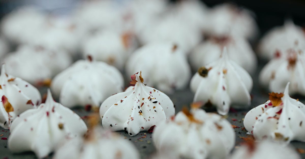 Is sugar a necessary ingredient to feed yeast? - Delicious raw meringue cookies with chocolate powder Is sugar a necessary ingredient to feed yeast? - Delicious raw meringue cookies with chocolate powder