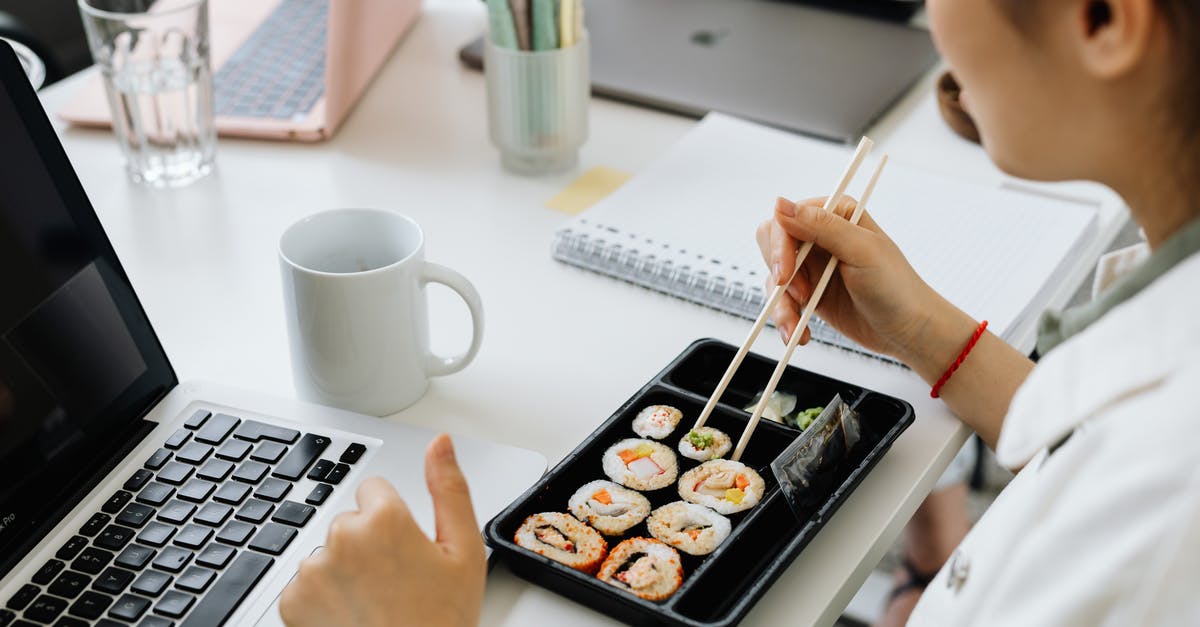 Is sushi so difficult? - Person Holding Chopsticks on White Ceramic Plate