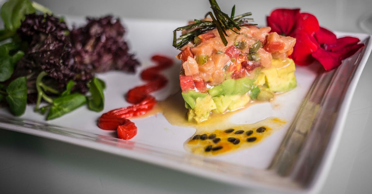 Is the appetizer of a three-course meal always a salad? - Decorated Plate with an Appetizer Is the appetizer of a three-course meal always a salad? - Decorated Plate with an Appetizer