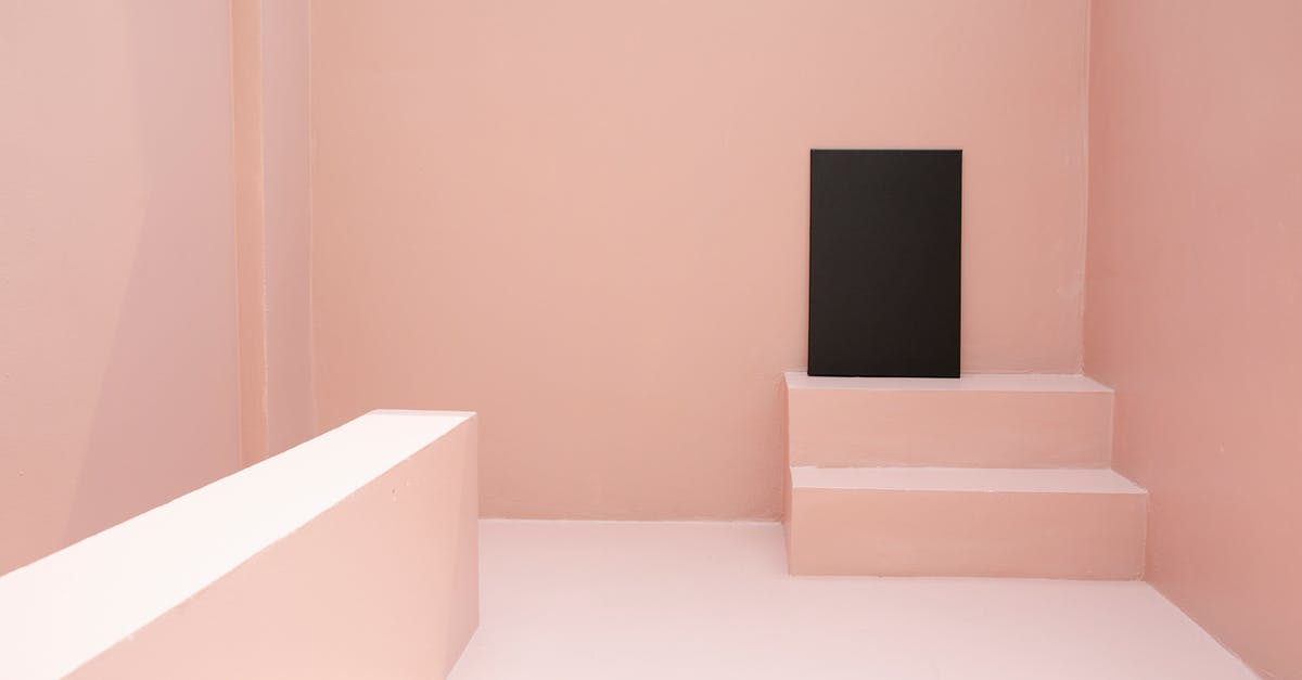 Is there a good, clean way to pit black olives? - Black canvas placed on staircase in pink room Is there a good, clean way to pit black olives? - Black canvas placed on staircase in pink room