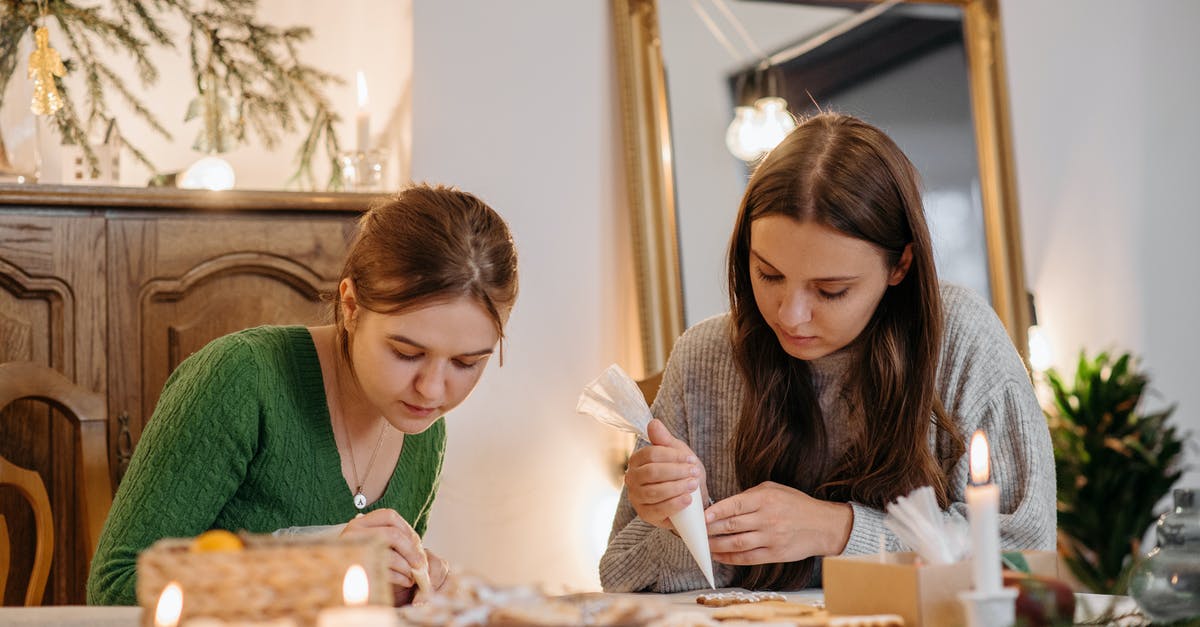 Is there a good technique for cooking chestnuts? - Two Girls Putting Icing On Cookies Is there a good technique for cooking chestnuts? - Two Girls Putting Icing On Cookies