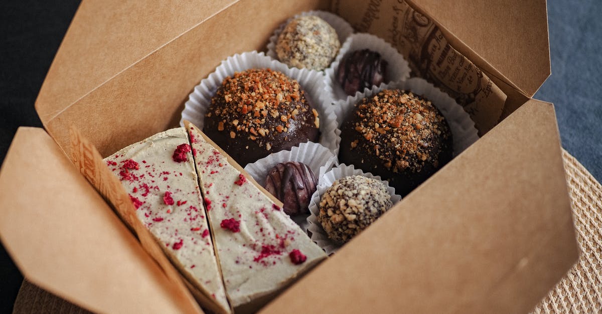 Is there an inexpensive substitute for truffles? - Chocolate Truffles and Cake Slices Packed in Cardboard Box Is there an inexpensive substitute for truffles? - Chocolate Truffles and Cake Slices Packed in Cardboard Box