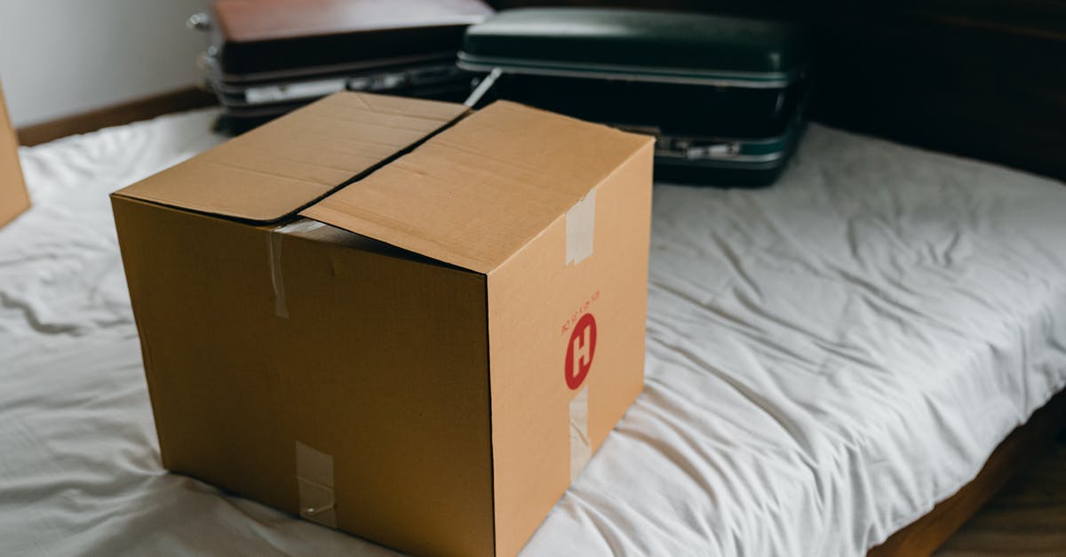 Is there such thing as a chimichilada? - Carton box and suitcases for relocation on bed Is there such thing as a chimichilada? - Carton box and suitcases for relocation on bed