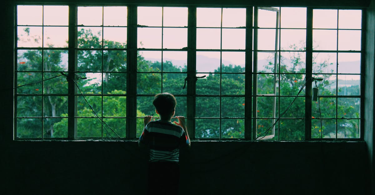 Is this kind of outlook in the wall inside an opened can looking normal? - Boy Near Window Is this kind of outlook in the wall inside an opened can looking normal? - Boy Near Window