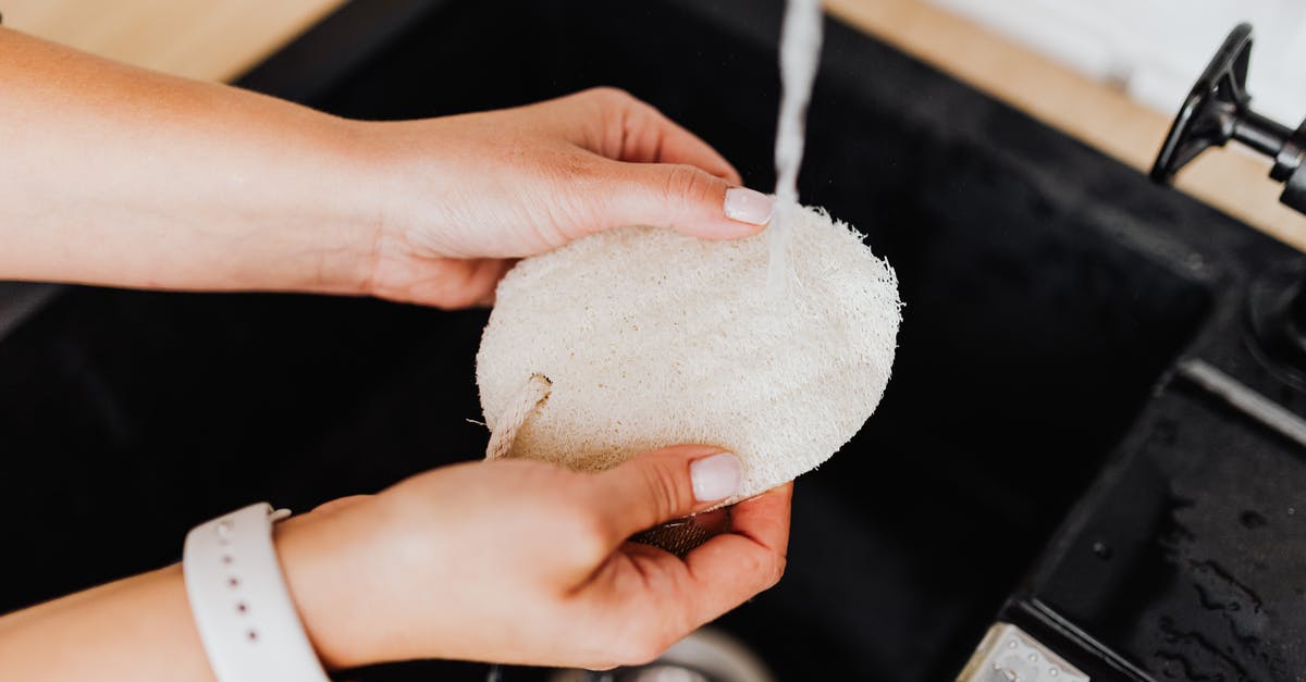 Is washing hands before handling meat/poultry necessary? - Washing Item in Sink Is washing hands before handling meat/poultry necessary? - Washing Item in Sink