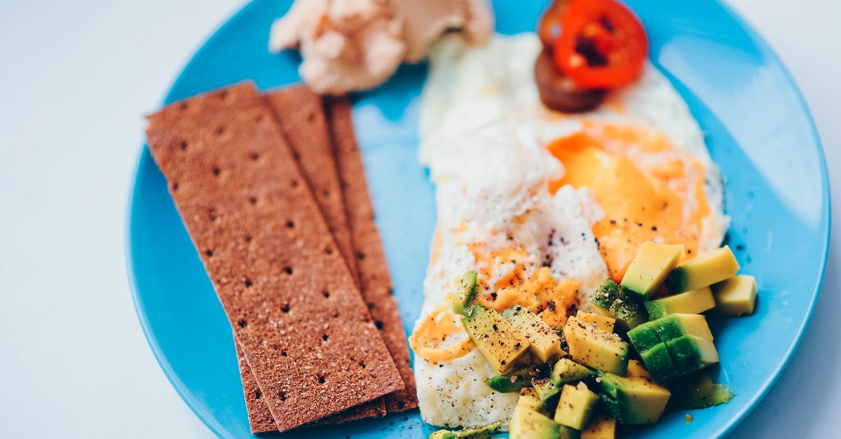 Jalapeno condiment for pho - Brown Bread With White Cream on Blue Plate Jalapeno condiment for pho - Brown Bread With White Cream on Blue Plate