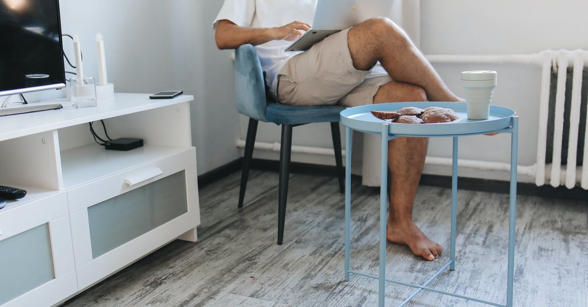 Lace cookies TOO thin? - Man in White T-shirt Sitting on White Plastic Chair