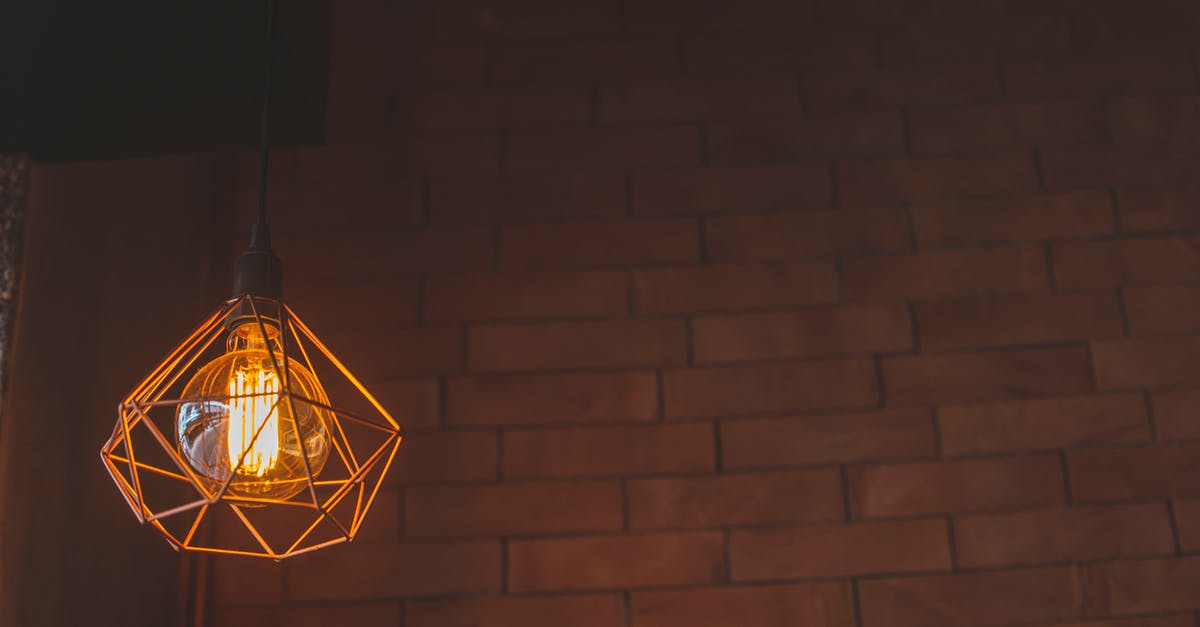 Light vs Dark Brown Sugar - Pendant Lamp Turned on Light vs Dark Brown Sugar - Pendant Lamp Turned on