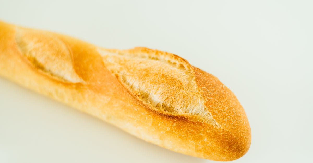 Low sodium French Bread or Baguette - Close Up Photo of a French Bread Low sodium French Bread or Baguette - Close Up Photo of a French Bread