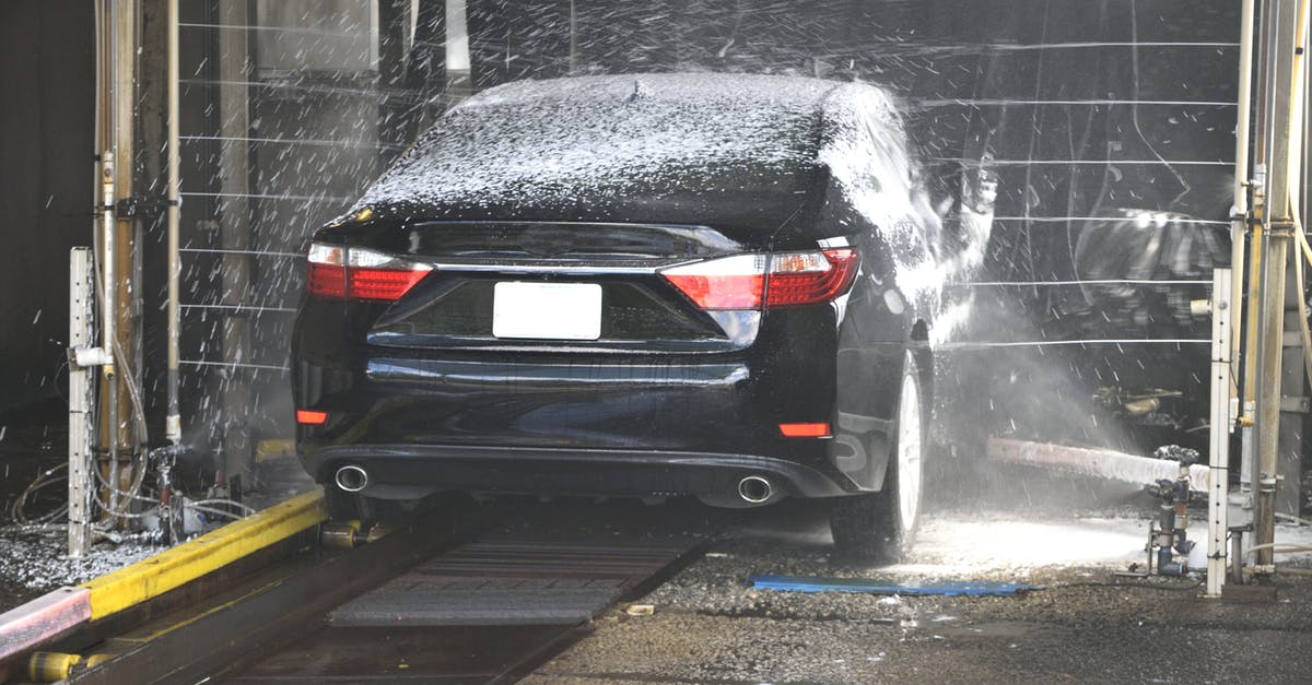 Machine washed my cake pans - Carwashed Black Sedan Machine washed my cake pans - Carwashed Black Sedan
