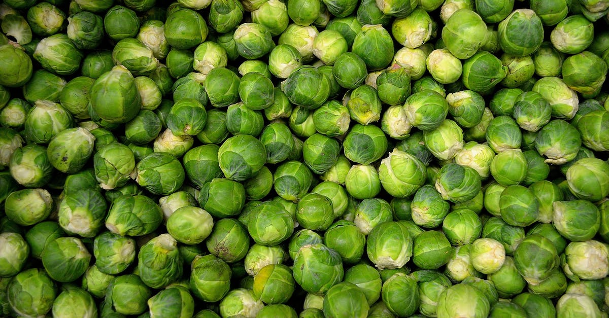 Make crispy brussel sprouts - Green Round Vegetables Make crispy brussel sprouts - Green Round Vegetables