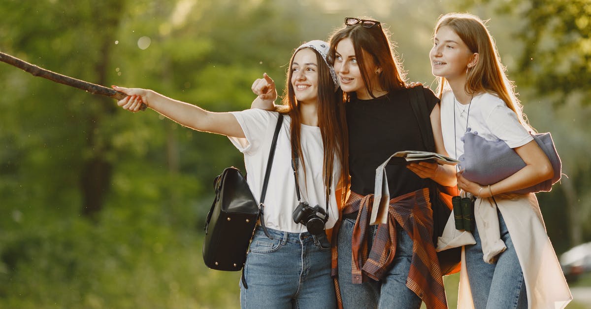 Making a natural gravy? - Happy Girlfriends Making Selfie in Forest