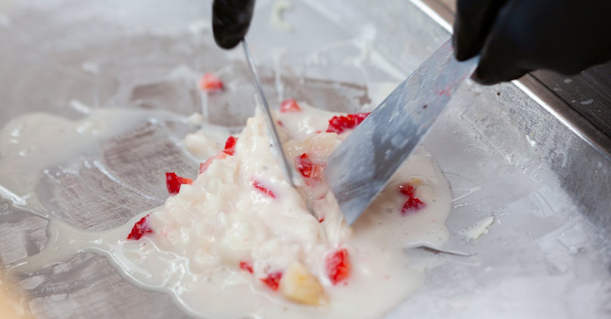 Making airier icecream - A Person Making Ice Cream Making airier icecream - A Person Making Ice Cream
