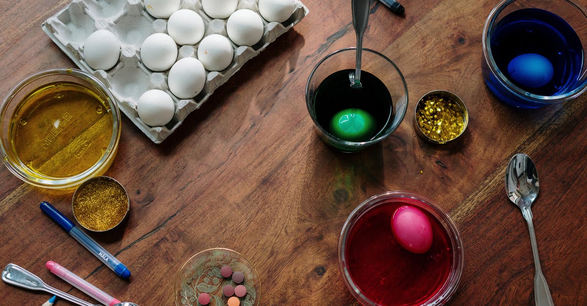 Making caramel on glass top stoves - White Eggs Dip in Colorful Liquid For Easter Eggs Making caramel on glass top stoves - White Eggs Dip in Colorful Liquid For Easter Eggs