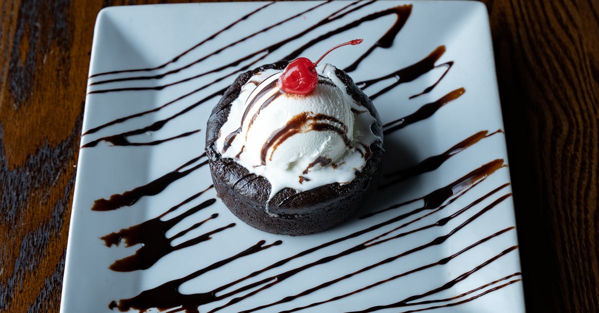 Making cherry ice cream, should I macerate the cherries? - A Lava Cake with Ice Cream and Cherry on Top Making cherry ice cream, should I macerate the cherries? - A Lava Cake with Ice Cream and Cherry on Top