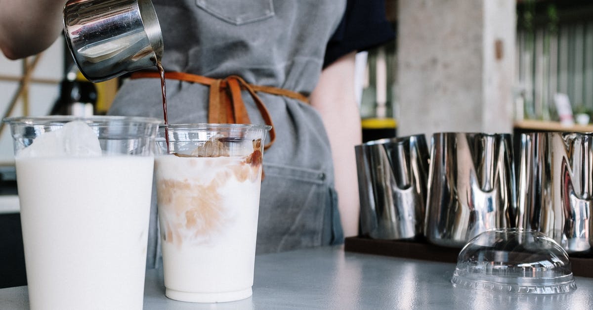 Making liquor with normal milk instead of UHT milk - White Plastic Cup With Brown Liquid Making liquor with normal milk instead of UHT milk - White Plastic Cup With Brown Liquid