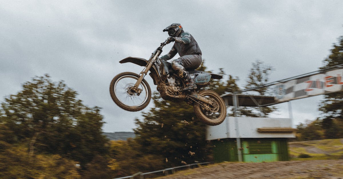 Making madeleines without the special pan? - Motorbike Rider Making Stunt Jump Making madeleines without the special pan? - Motorbike Rider Making Stunt Jump