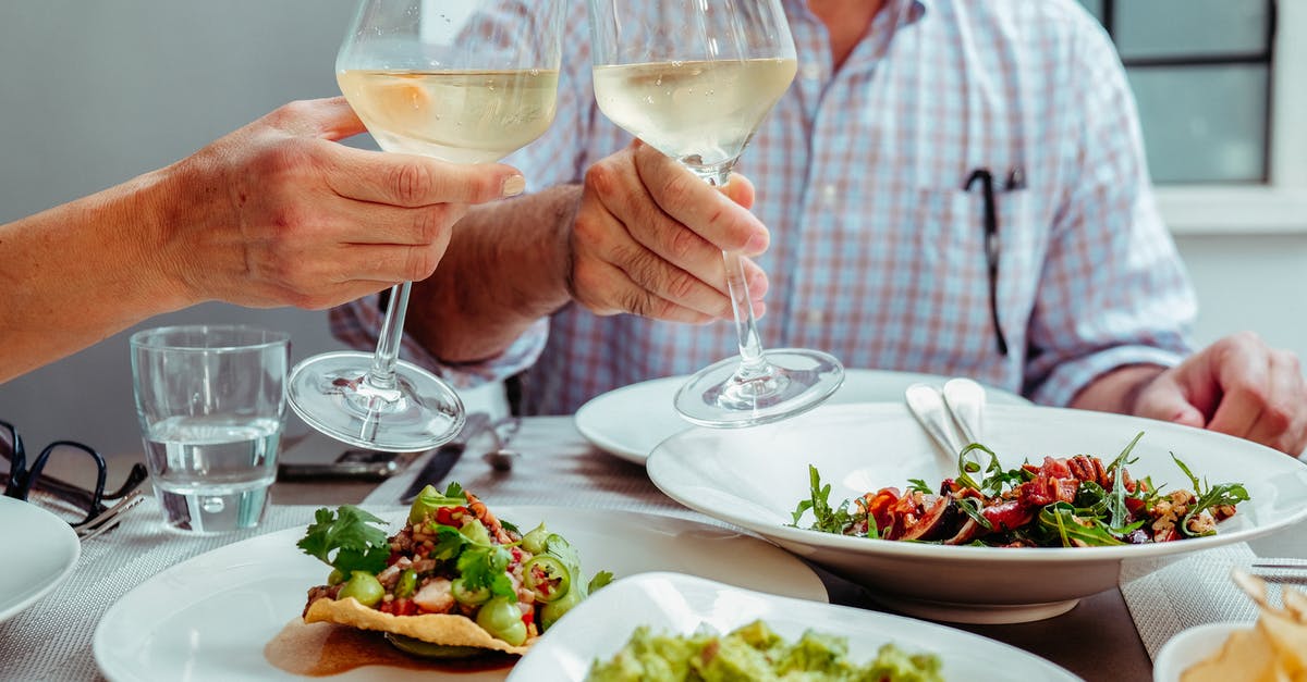 Making white vinegar, question about rice wine - Two Unrecognizable People Holding Glasses of White Wine at Vegan Lunch Making white vinegar, question about rice wine - Two Unrecognizable People Holding Glasses of White Wine at Vegan Lunch