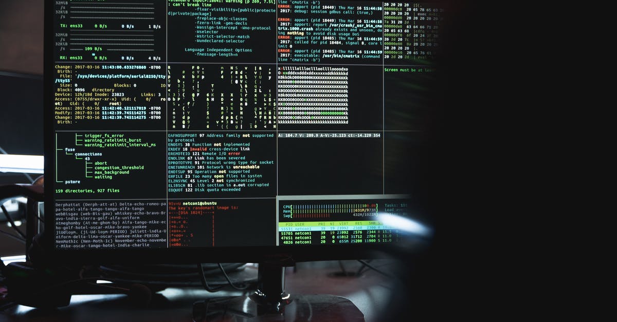 Marron glacé / Candied chestnuts breaking up. How to avoid this? - Close-Up View of System Hacking in a Monitor Marron glacé / Candied chestnuts breaking up. How to avoid this? - Close-Up View of System Hacking in a Monitor