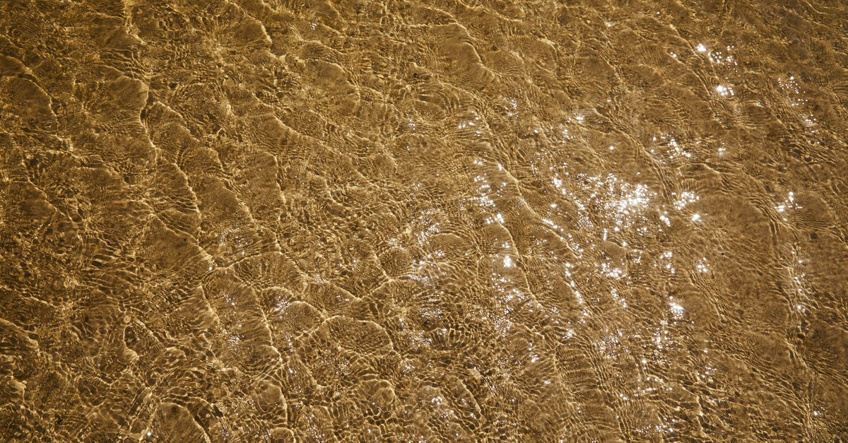 Marshmallows are wet on the bottom as they set - Pure transparent water of sea Marshmallows are wet on the bottom as they set - Pure transparent water of sea