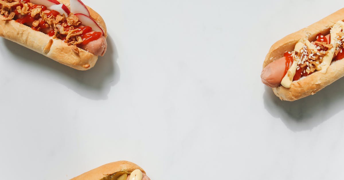Mayonnaise Substitutes - Photo of Hotdog Sandwiches on White Background Mayonnaise Substitutes - Photo of Hotdog Sandwiches on White Background