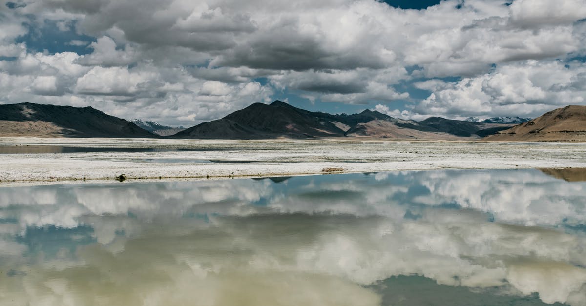 Microwaving frozen tofu before marinating - Frozen lake in mountainous terrain Microwaving frozen tofu before marinating - Frozen lake in mountainous terrain