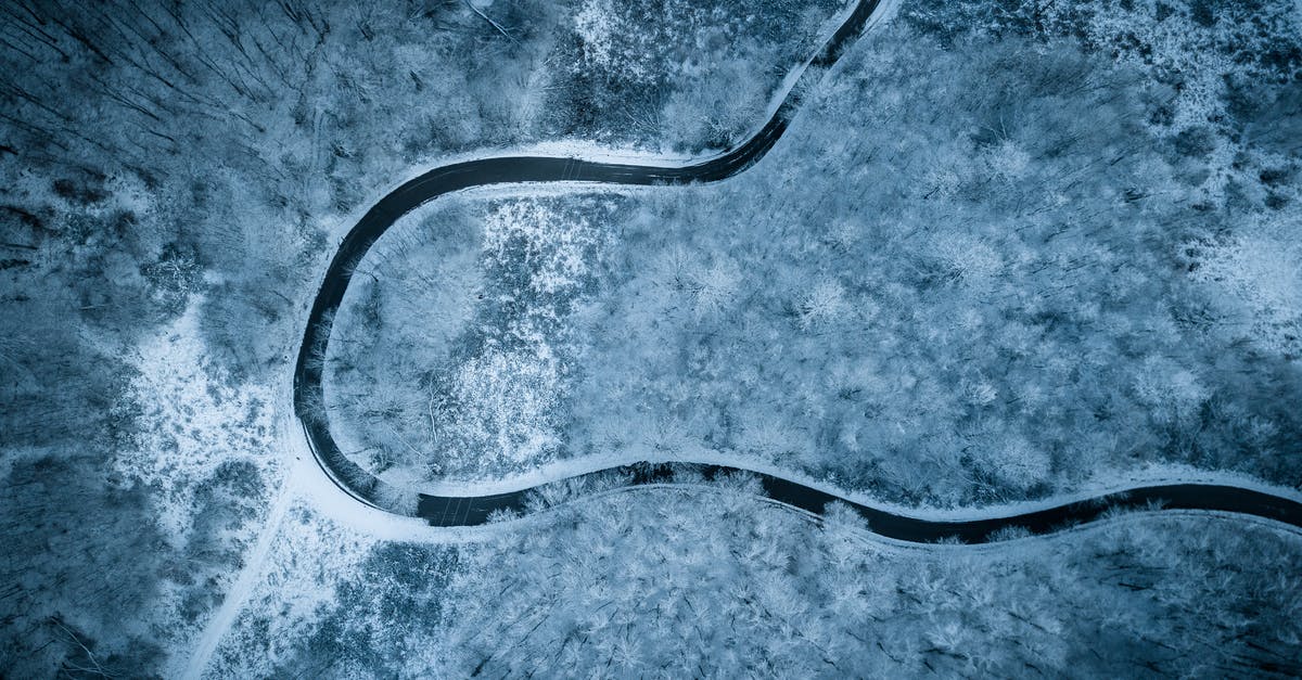Minestrone from cold rather than hot water - Aerial View of River Minestrone from cold rather than hot water - Aerial View of River