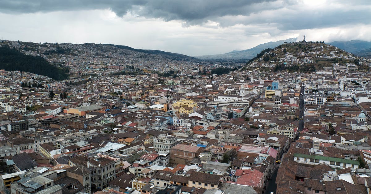 More dense cookie - Historic Center of Quito Panorama More dense cookie - Historic Center of Quito Panorama