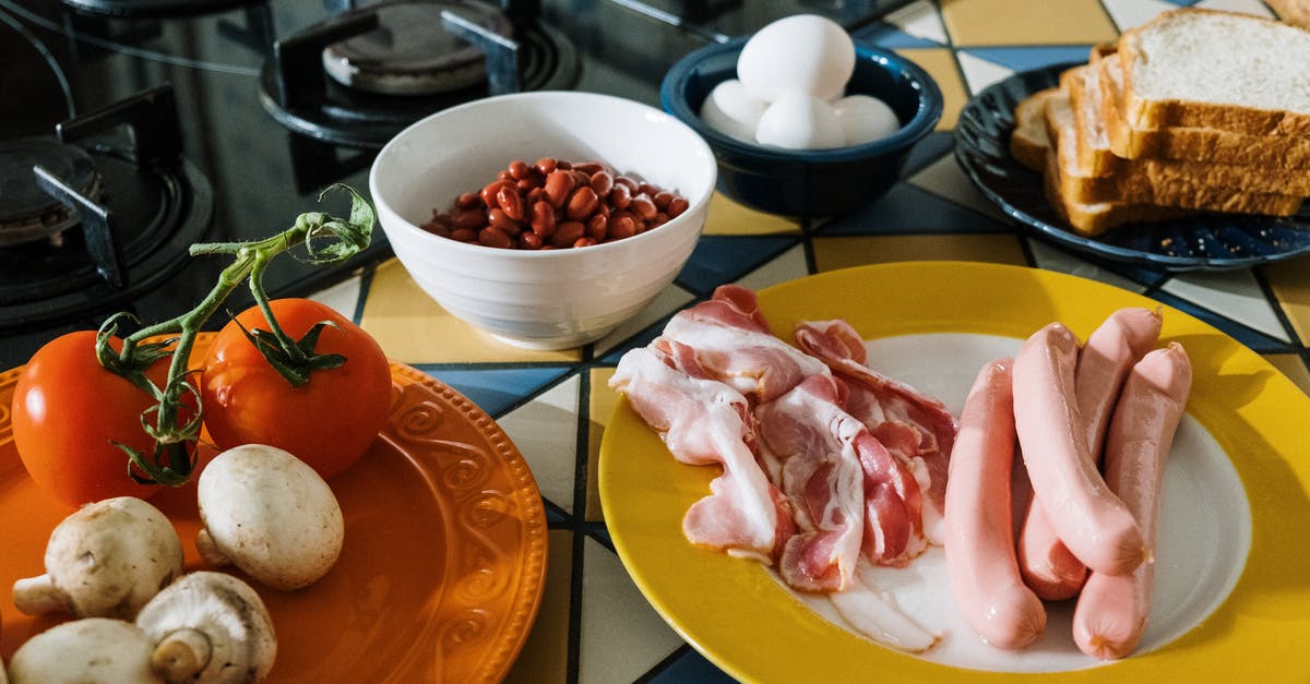 Mousse has Raw Eggs -- is it Really Safe? [duplicate] - Raw Food Ingredients on the Kitchen Table Near the Stove
