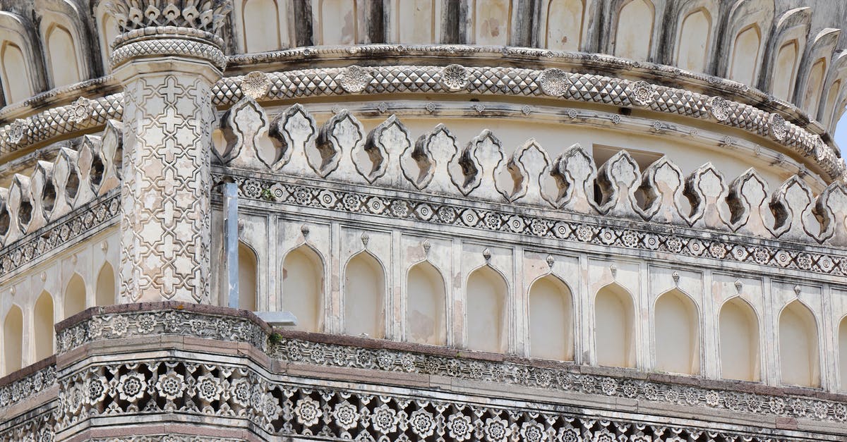 Murgh Shahi Korma - Close Up Shot of a Concrete Building