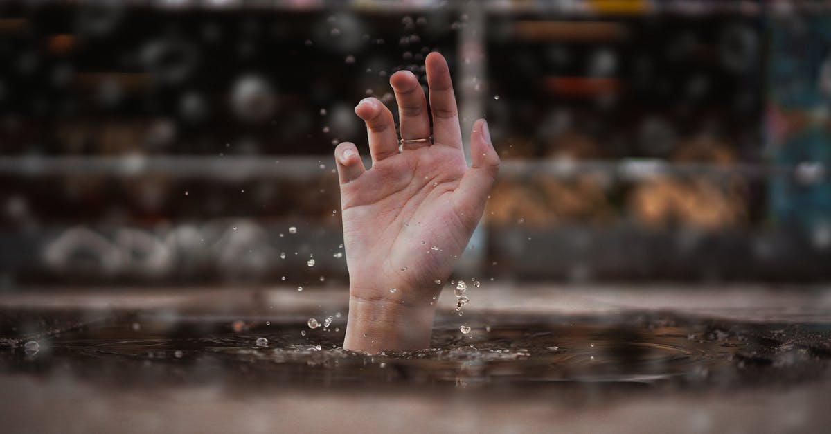 My dough is cracking (not crumbling) and more water does not help - Person Drowning in Water My dough is cracking (not crumbling) and more water does not help - Person Drowning in Water