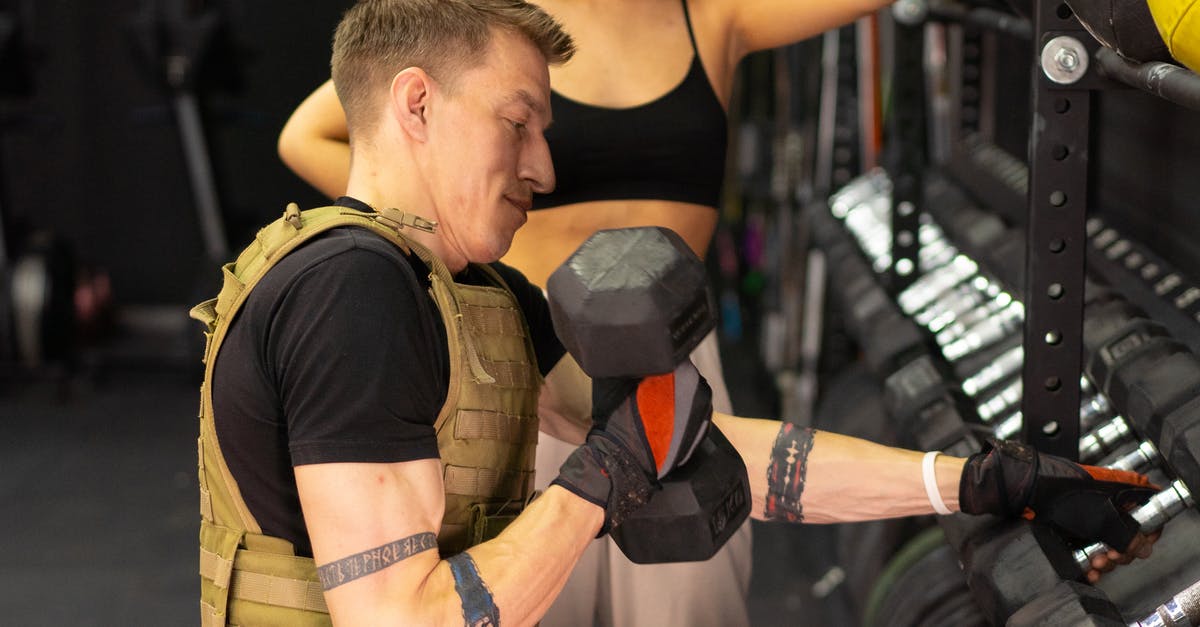 My jello is not getting firm in the refrigerator - Side View of a Man in a Weighted Vest Holding a Dumbbell My jello is not getting firm in the refrigerator - Side View of a Man in a Weighted Vest Holding a Dumbbell