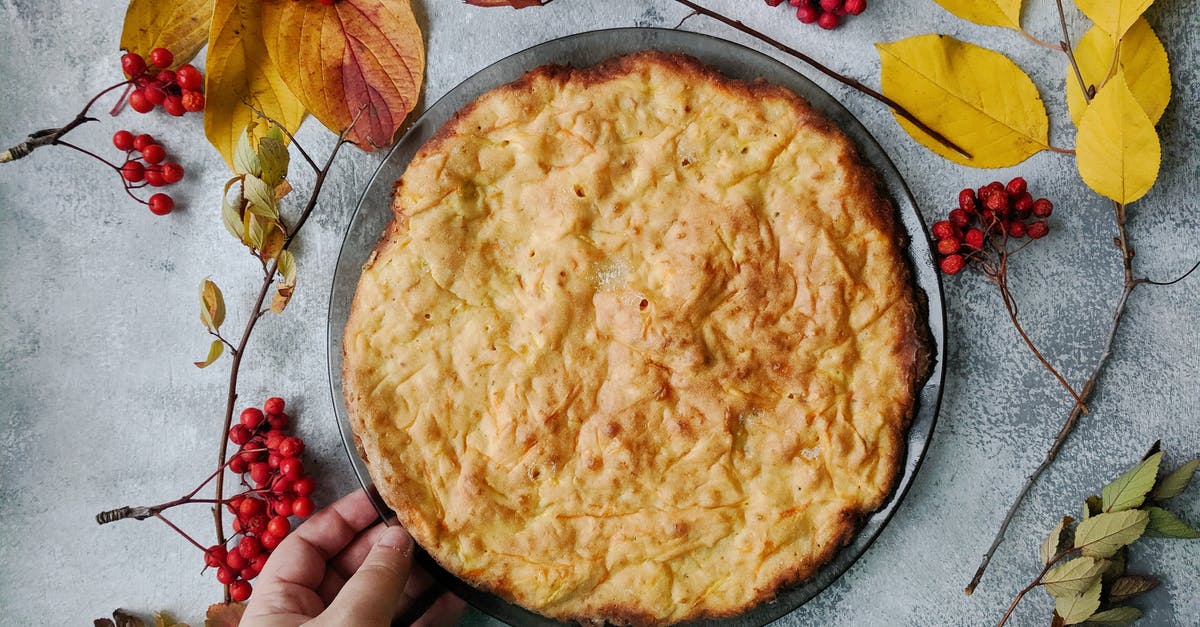 My rhubarb pie is runny - Person Holding Pie on Gray Table My rhubarb pie is runny - Person Holding Pie on Gray Table