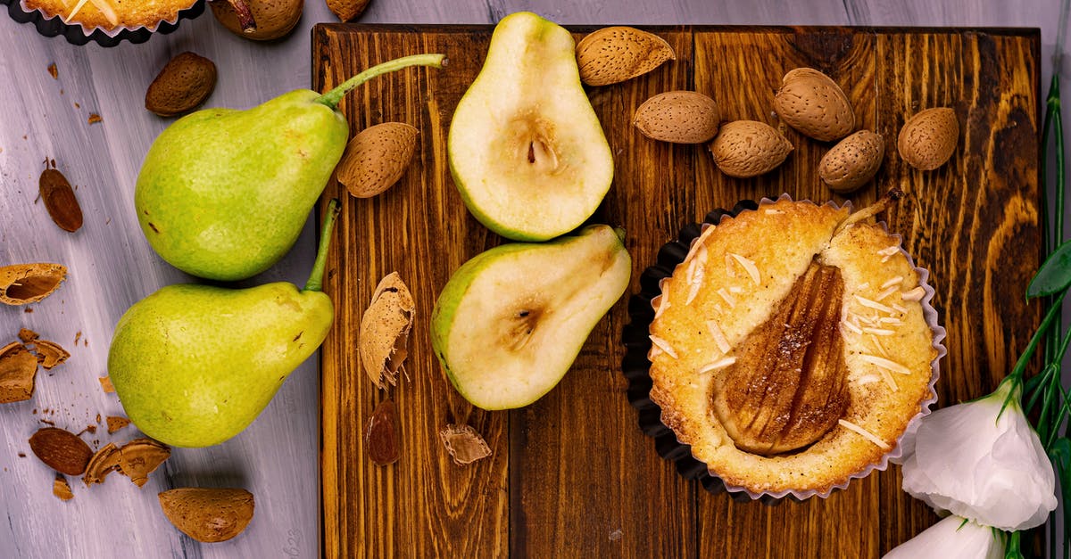 My rhubarb pie is runny - Sliced Apple and Green Pear Fruits on Brown Wooden Table My rhubarb pie is runny - Sliced Apple and Green Pear Fruits on Brown Wooden Table