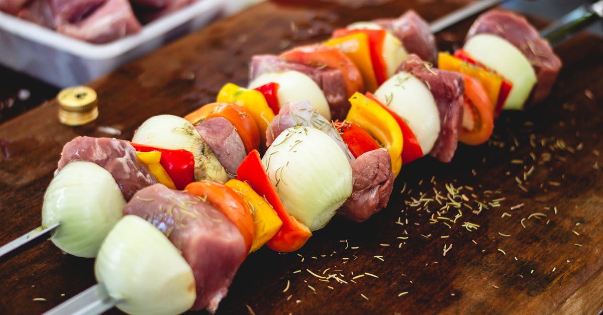 Need Help on Cooking Thick Pork Chops to Temperature - Kebab on Brown Wooden Chopping Board
