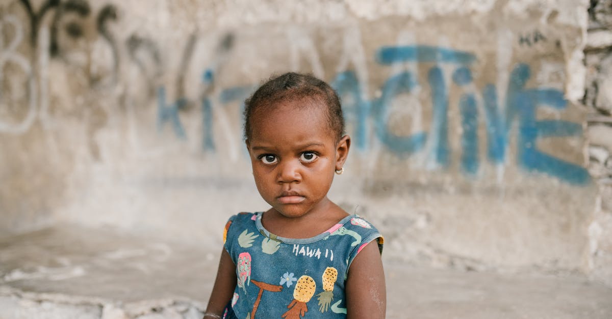 Need to refrigerate vinaigrette? - Frowning African American girl near weathered concrete building with vandal graffiti and broken wall in poor district Need to refrigerate vinaigrette? - Frowning African American girl near weathered concrete building with vandal graffiti and broken wall in poor district