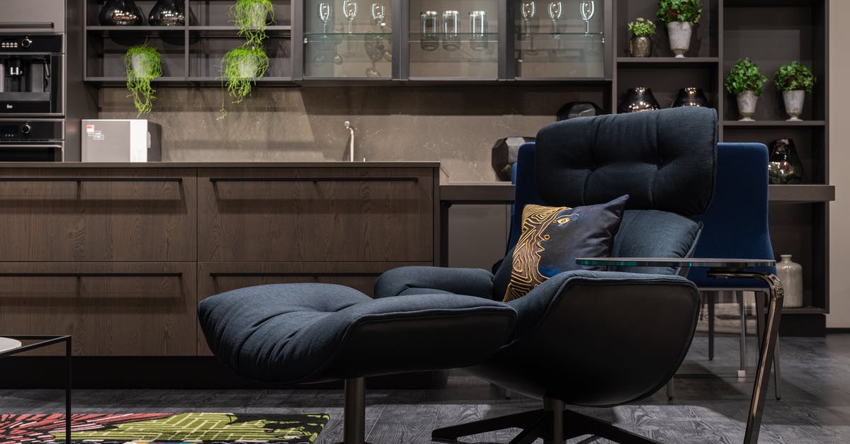 New takes on recipe format - Soft armchair placed on rug near cupboards with green decorative plants in stylish kitchen with modern furniture in contemporary store New takes on recipe format - Soft armchair placed on rug near cupboards with green decorative plants in stylish kitchen with modern furniture in contemporary store